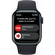 thumbnail image 3 of Apple Watch Series 8 GPS reacondicionado, Caja de Aluminio Medianoche de 41 Mm con Correa Deportiva Medianoche - Talla S/M (Reacondicionado), 3 of 5