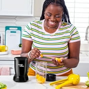 Magic Bullet 7-Piece 250 Watts Personal Blender 18 oz. MBR-0701AK, All Black