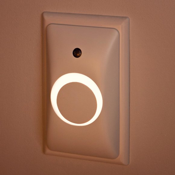 Funda de enchufe y luz nocturna GlowGuard Baby Proof, paquete de 1