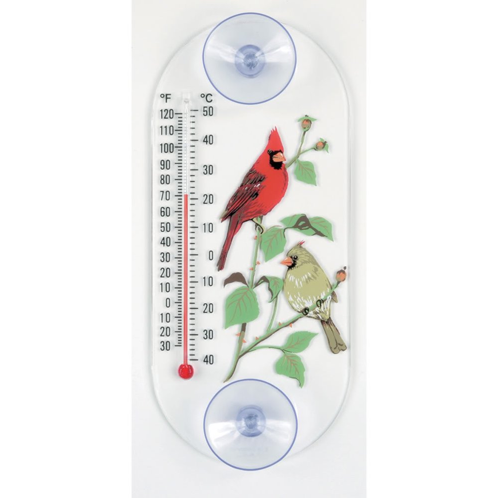 Aspects Cardinal Pair Original Window Thermometer