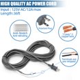 thumbnail image 2 of Cable de alimentación para Shark Navigator Lift-Away Pro NV355 NV356, 2 of 6
