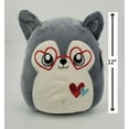 thumbnail image 4 of Squishmallows Official Kellytoys 12 Inch Ryan the Husky Valentines Edition Super Soft Plush Toy, 4 of 4