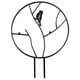 thumbnail image 1 of Marco De Hierro Para Plantas Trepadoras, Forma Redonda, Antioxidante Y Duradero, Soporte Estable Para Enredaderas En Flor, Decoración De Jardines Interiores Y Exteriores, 1 of 8
