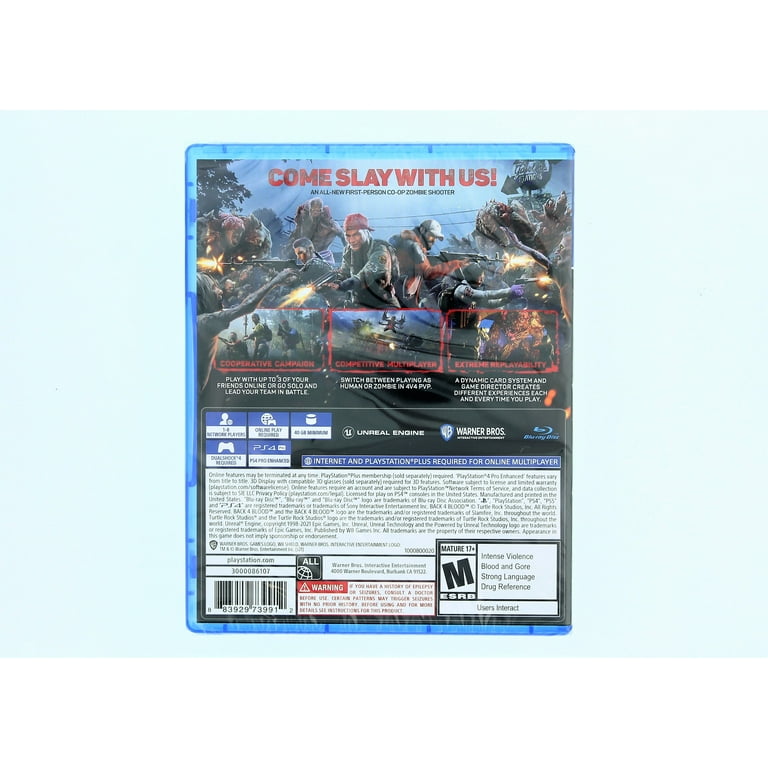 PlayStation4 - バック・フォー・ブラッド PS4 back4blood Back 4 Blood: Standard Edition PS4 & PS5