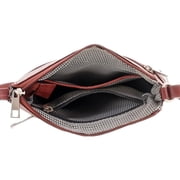 Leather Crossbody Bags For Women-Shoulder Strap Women Purses Travel Handbags