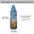 thumbnail image 5 of HELLHERO Floral Ironing Board Cover, Soft Ironing Board Cover, Non Stick Scorch and Stain Resistant Standard Size 15x54 Inch with Elastic Edges, 5 of 5