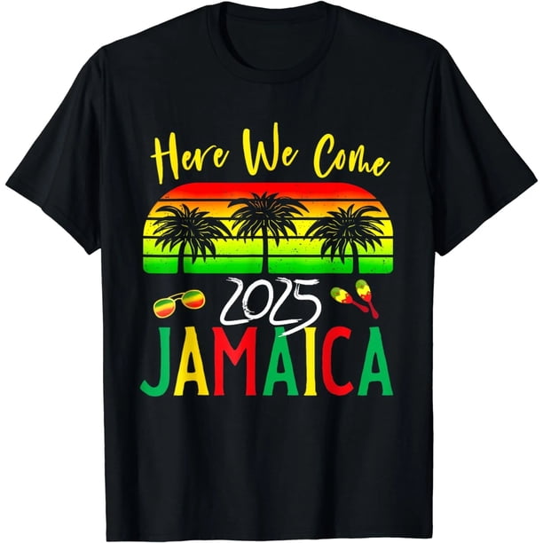 Playera de Mujer "Jamaica Nos Espera 2025: Vacaciones Familiares"