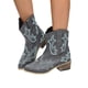 thumbnail image 2 of brillar Botines de vaquero para mujer Botas con punta en punta, 2 of 3