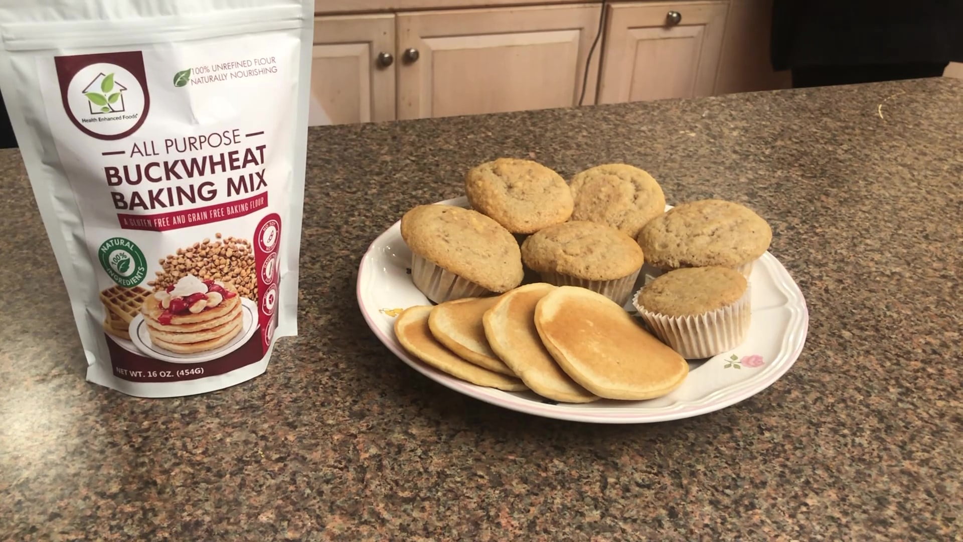 Gluten-Free Buckwheat Baking Mix [2 Pack - 16 oz / 1 LB] - Pancake, Waffle, Cookie & Muffin Mix - Nut-Free, Grain-Free, Soy-Free, Dairy-Free, No Added Sugar, Low Glycemic