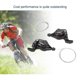 thumbnail image 2 of Vbestlife Cambios de Velocidad para Bicicleta, 1 Par Triple 3X7 / 8/9 Velocidad Bicicleta Cambio de Marchas Cambio de Marchas Pastilla Izquierda/Derecha para Sistema de Control de Velocidad Shimano Ecomeon no, 2 of 6