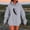 Gray, variant on Brondbend Hoodies Womens Womens Sweatshirt Hoodie Long Sleeved Drawstring Pocket Pullover Print Casual Loose Fit Tops Lady Gym Workout Fall Winter Wear Beige