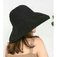 thumbnail image 3 of YooGuoGuo Women Sun Hat Wide Brim UV Protection Soild Bucket Hat Travel Outdoor Beach Hat, 3 of 7