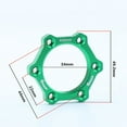 thumbnail image 3 of 44/48Mm Disc Brake Flange Adapter Bicycle 6 Bolts Hole Mountain Bike Lock Nut, 3 of 8