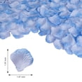 thumbnail image 2 of Beskit Pétalos De Rosa De Seda Artificiales Para Decoración De Flores Románticas De Noche, Bodas, Fiestas, Aniversarios (Azul Claro Y Blanco, 3000 Unidades), 2 of 5
