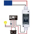 Solar photovoltaic cell combiner box DC circuit breaker switch with