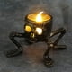 thumbnail image 5 of Lámpara de Vela Sin Llama con Forma de Mano de Esqueleto para Halloween | Luces Decorativas de Miedo (2 Unidades) | Plástico Negro | 8 X 8 X 7,5 Cm | Luces Led de Calavera a Pilas, 5 of 7