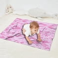 thumbnail image 2 of Pink Breast Cancer Blanket,Comfortable Soft Flannel Throw Blanket,All Season,Warm Lightweight Blankets for Sofa Bed Couch Living Room Chair,30"x40", 2 of 4