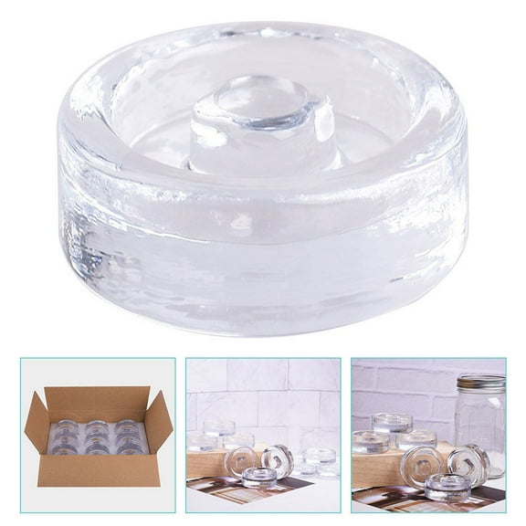 FOLOYORI Glass Fermenting Weights 2Pack 11.8x11.8x0.98in
