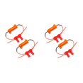 thumbnail image 1 of Kenally Paquete de 2 decodificadores de luz de circulación diurna para coche, lámpara de vehículo, resistencia de carga de decodificación, Rojo 2piezas, 1 of 6