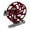 Red, variant on colaxi Fly Fishing Reel Baitcasting Reel Compact Labor Saving Right Hand Lightweight Metal Ice Fishing Reel for Freshwater Saltwater Red