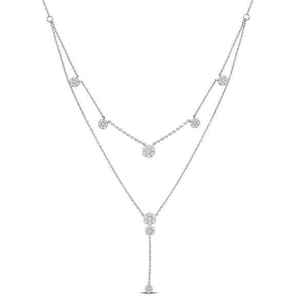 Everly Women's Diamond 14k White Gold Necklace