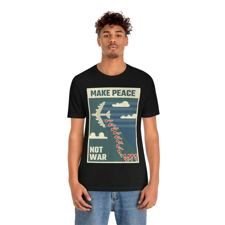 Vintage Anti-War Propaganda T-Shirt 