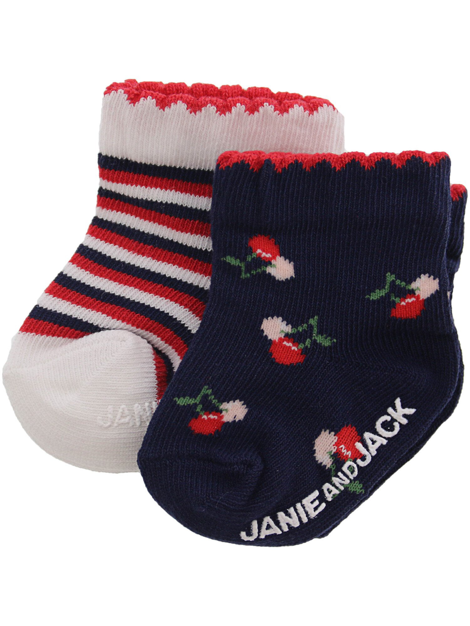 Details about   Janie And Jack French Bulldog Stripe Sock Two Pack 