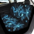 thumbnail image 3 of Pzuqiu Dragonfly Blue Car Seat Cover Full Set 4 Pack Lightweight Automotive Interior Accessories Universal Anti-Slip Driver Seat Cover with Backrest Universal Fit for Most Cars Sedans Trucks, 3 of 7