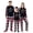 Black, variant on Matching Family Christmas Pajamas, What The Elf Long Sleeve Plaid Pants