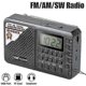 thumbnail image 2 of Portable FM/AM/SW Receiver Rechargeable Radio with TF/USB Music Player and LCD Display 3.5mm Headphone Jack, 2 of 5