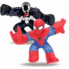 Heroes of Goo Jit Zu Marvel Spider-Man vs Venom Action Figure with Different Textures and Unique Goo Filling- for Kids Children Boys Collection Toys Halloween Christmas Birthday Gifts