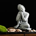 thumbnail image 3 of Buddha Statue Small Figurine Home Small,Sleeping Buddha, 3 of 7