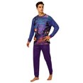 thumbnail image 2 of Family Halloween Matching PJs Set, Long Sleeve Shirt and Trousers Sleepwear Loungewear Outfits for Trick or Treat Party, 2 of 5