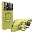thumbnail image 1 of compatible iPhone 14 Pro Max Large Window MagSafe Magnetic Holder Phone Case Cheap and fine, 1 of 4