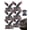 6pcs, variant on USA Faith, Family & Freedom Metal Emblem 3D Metal American Flag Patriotic Car Decal Badge Edition Auto Emblem for Trucks SUVs Toolboxes Lockers Man Caves Exterior Accessories