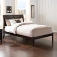 thumbnail image 1 of Portland Queen Solid Wood Platform Bed in Espresso, 1 of 12