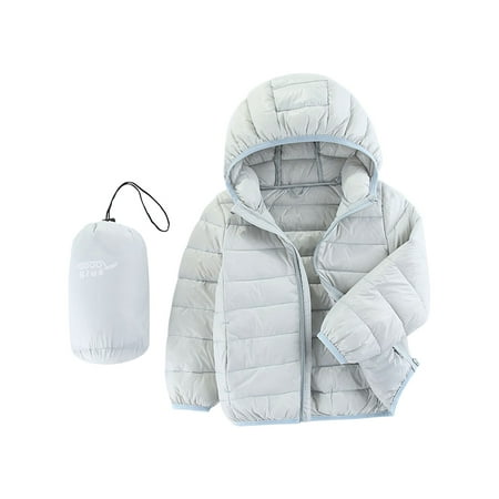 

Winter Savings Clearance! Dezsed Toddler Winter Jackets Kids Clothes Girls Light Cotton Padded Jacket With Hooded Jacket Boys Coat 3-12Y Kids Teenage Cotton Children Outerwear With Zipper