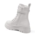 thumbnail image 4 of Botas de Combate con Plataforma para Mujer DREAM PAIRS Blancas Talla 6.5, 4 of 6