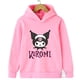 thumbnail image 2 of Sudadera con capucha de Hello Kitty Kuromi para niños de 3 a 14 años, sudadera kawaii para niños y niñas, jersey deportivo para exteriores para niños, 2 of 5