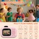 thumbnail image 2 of Cámara de Impresión Instantánea para Niños y Niñas, Minicámara Digital de 1080P con Doble Lente, Impresión Fotográfica, Papel Térmico C, 2 of 5