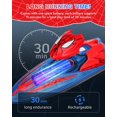 thumbnail image 3 of RC Boat Fullware Spider Hero con luces LED para niños con batería, 3 of 8
