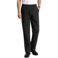 thumbnail image 1 of Jeans de cintura elástica para hombre, pantalones casuales de sarga Black(twill) 42W x 30L Black(twill) 42W x 30L Xishao ropa, 1 of 2
