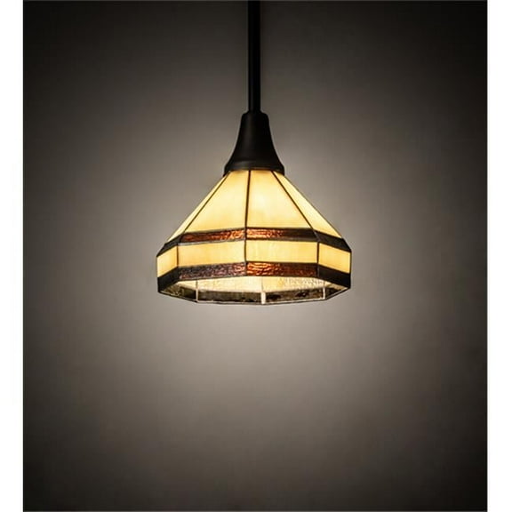 Meyda 236479 8 in. Wide Topridge Mini Ceiling Pendant Fixtures