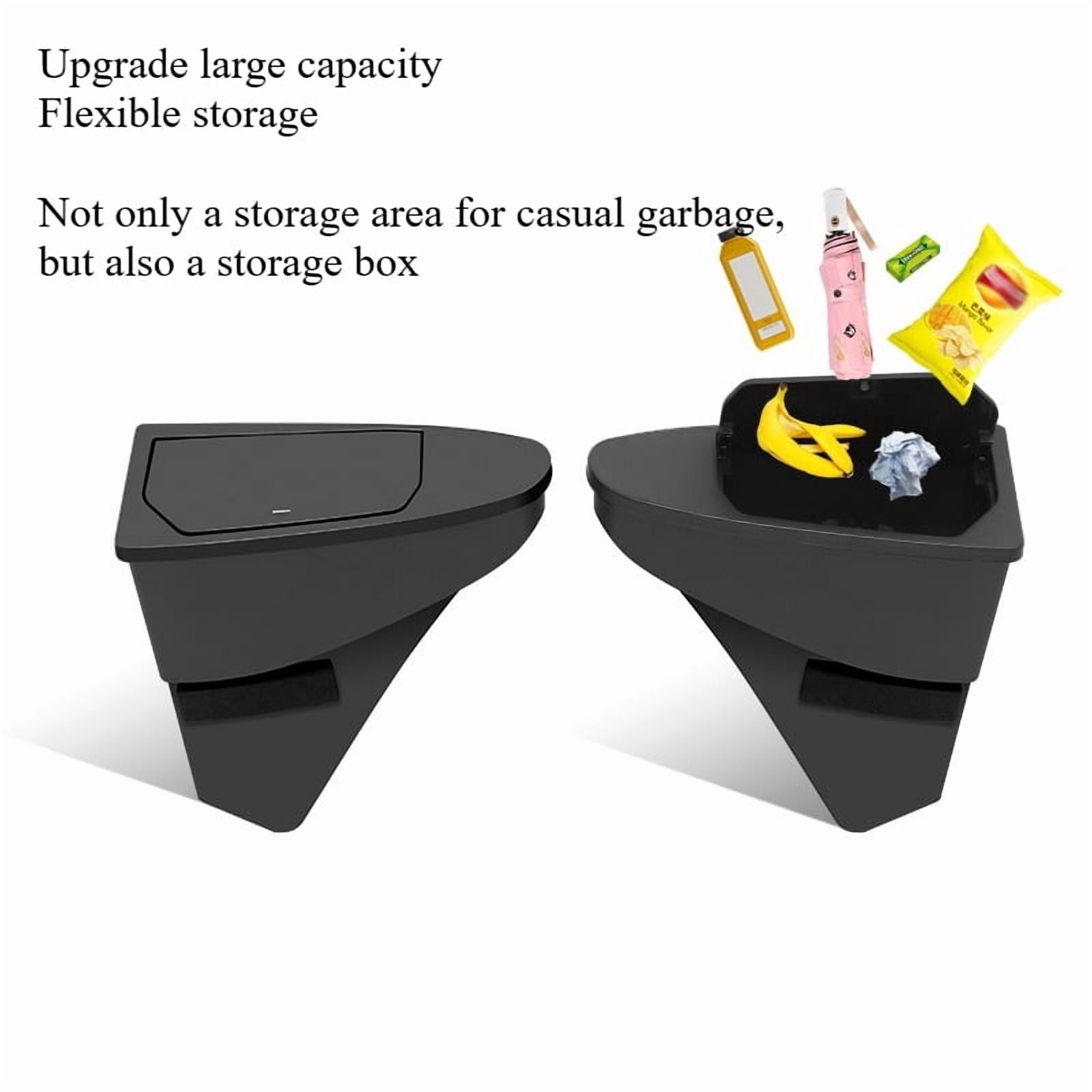 Front Door Storage Trash Can for Tesla Model Y Juniper 2025 Car Door Storage Box Multi Functional Storage Box Car Accessories