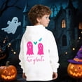 thumbnail image 2 of KAUOD Kids Cute Ghost Pumpkin Hoodies Cotton Fleece Halloween Pullover Hoodie Sweatshirts Boys Girls Thick Warm Tops Clothes, 2 of 6