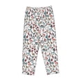 thumbnail image 4 of Balery Christmas Elements print Women's Pajama Pants,Ultra Lightweight Pjs,Lounge Pant-XX-Large, 4 of 9
