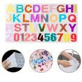 thumbnail image 4 of Number Mold Silicone Letter Mold Tear Resistant for Decoration ANGGREK Otros, 4 of 8