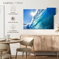 thumbnail image 5 of Elephant Stock Vibrant Wave Wall Art - Beach Canvas Canvas - 30" x 20", 5 of 8
