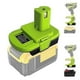 thumbnail image 2 of DM18RL Converter Battery Adapter for Dewalt 20V for Milwaukee 18V M18 Llithium Battery Convert to for Ryobi Power Tools, 2 of 5