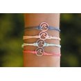 thumbnail image 4 of Bracelet Silver Wave Og - Charme Plaqué Argent, Bracelet Réglable - 100 % Étanche [J6869], 4 of 5